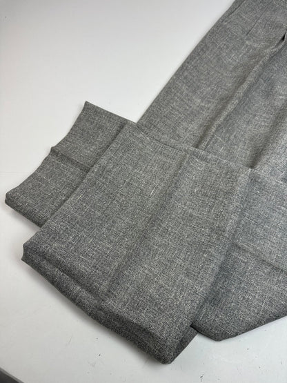 Vintage Dior Men’s Wool Pants Grey