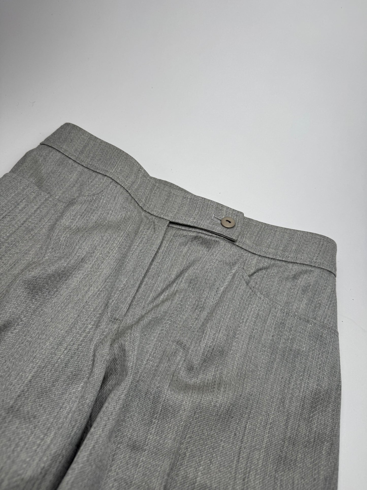 Vintage Courreges wide silver pants