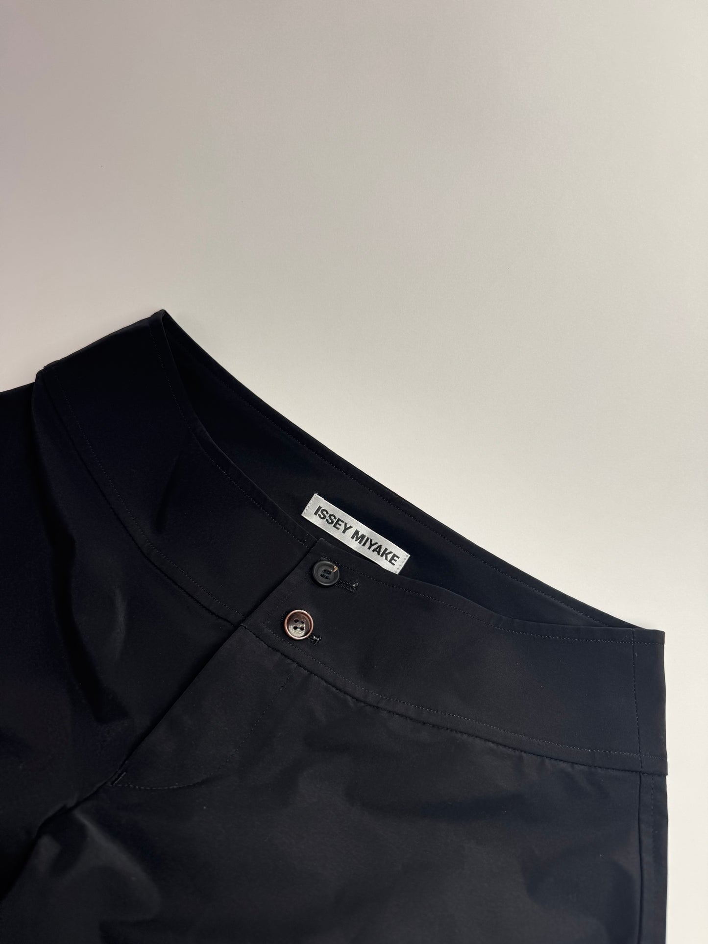 Vintage Issey Miyake Polyester pants black S