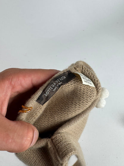 Sac vintage en cachemire Bottega Veneta marron