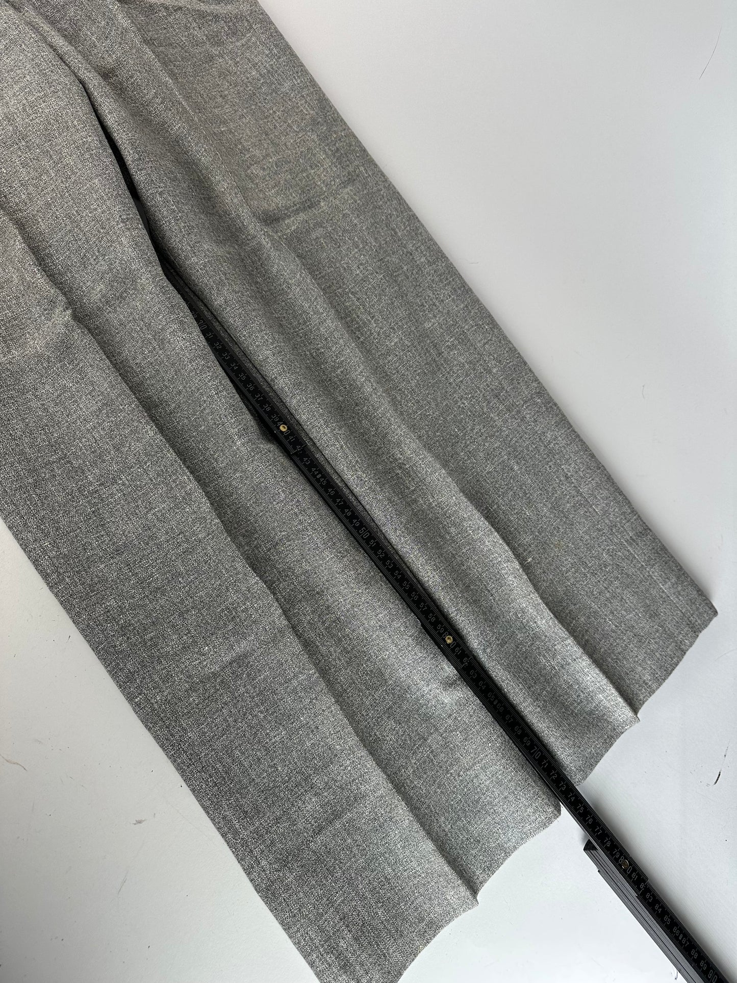 Vintage Dior Men’s Wool Pants Grey