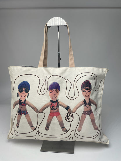 Vintage Marni Canvas Shopper Bag