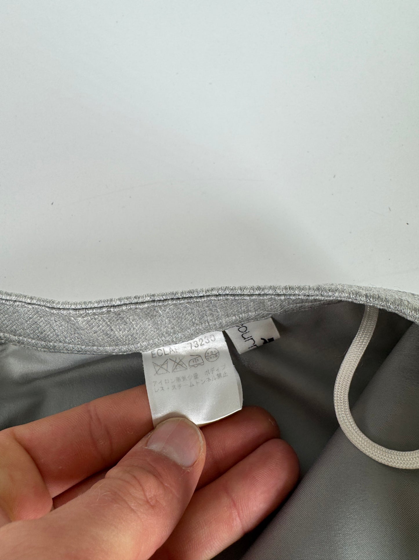 Vintage Courreges wide silver pants