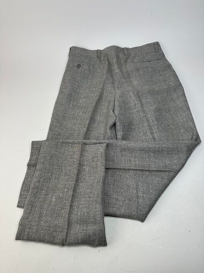 Vintage Dior Men’s Wool Pants Grey