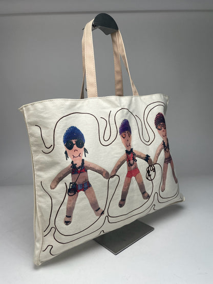 Vintage Marni Canvas Shopper Bag