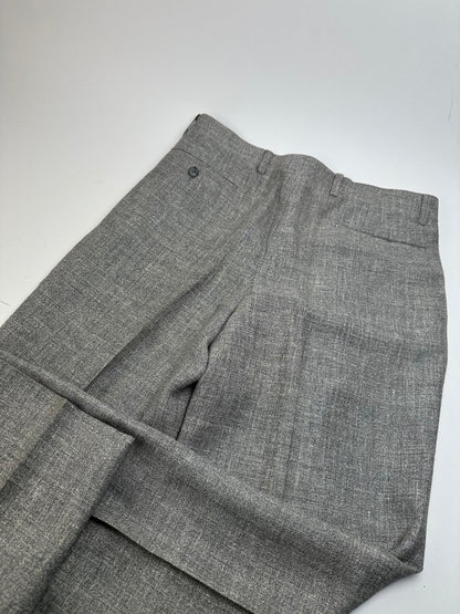 Vintage Dior Men’s Wool Pants Grey