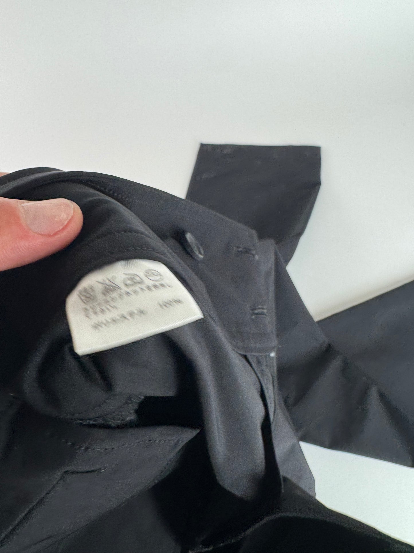 Vintage Issey Miyake Polyester pants black S