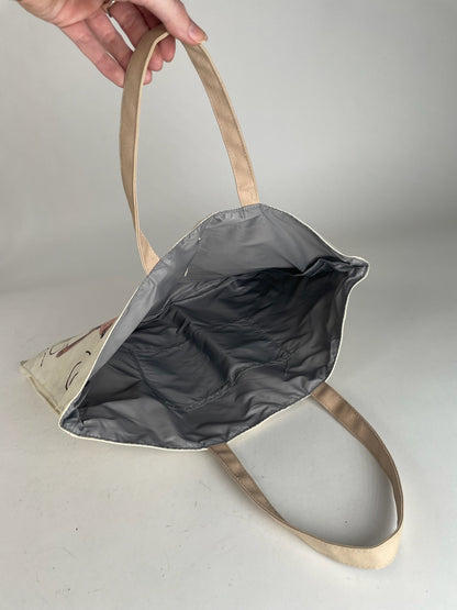 Vintage Marni Canvas Shopper Bag