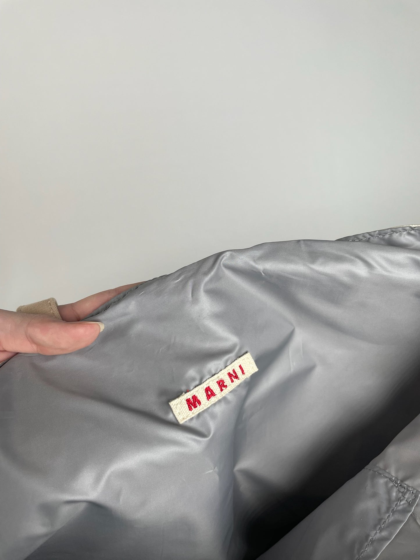 Vintage Marni Canvas Shopper Bag