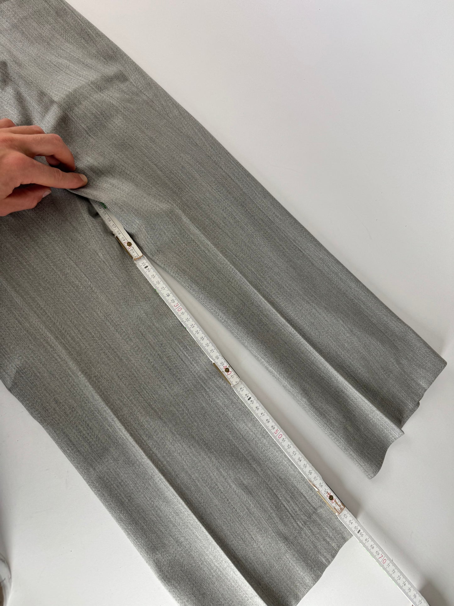 Vintage Courreges wide silver pants