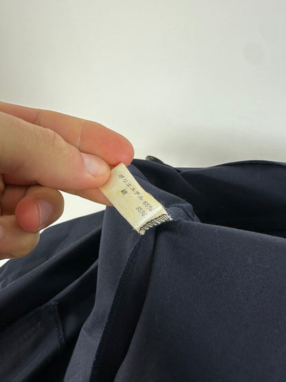 Vintage Chloé Single Breasted Trench Coat Navy L