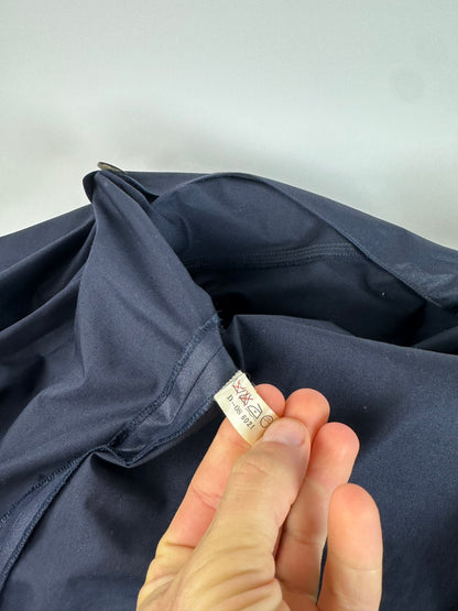 Vintage Chloé Single Breasted Trench Coat Navy L