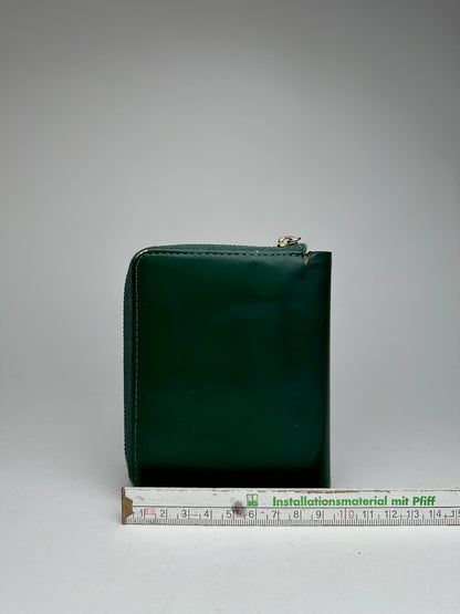 Vintage Yves Saint Laurent Leather Wallet Green