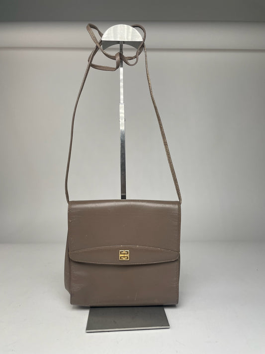 Vintage  Givenchy 4G Leather Bag Brown
