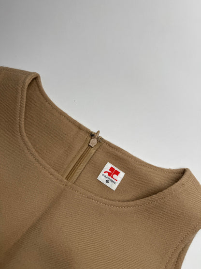 Vintage Courreges Wool Dress 38/M
