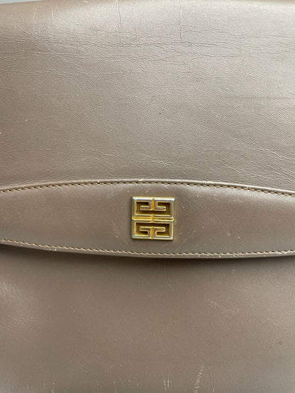 Vintage  Givenchy 4G Leather Bag Brown