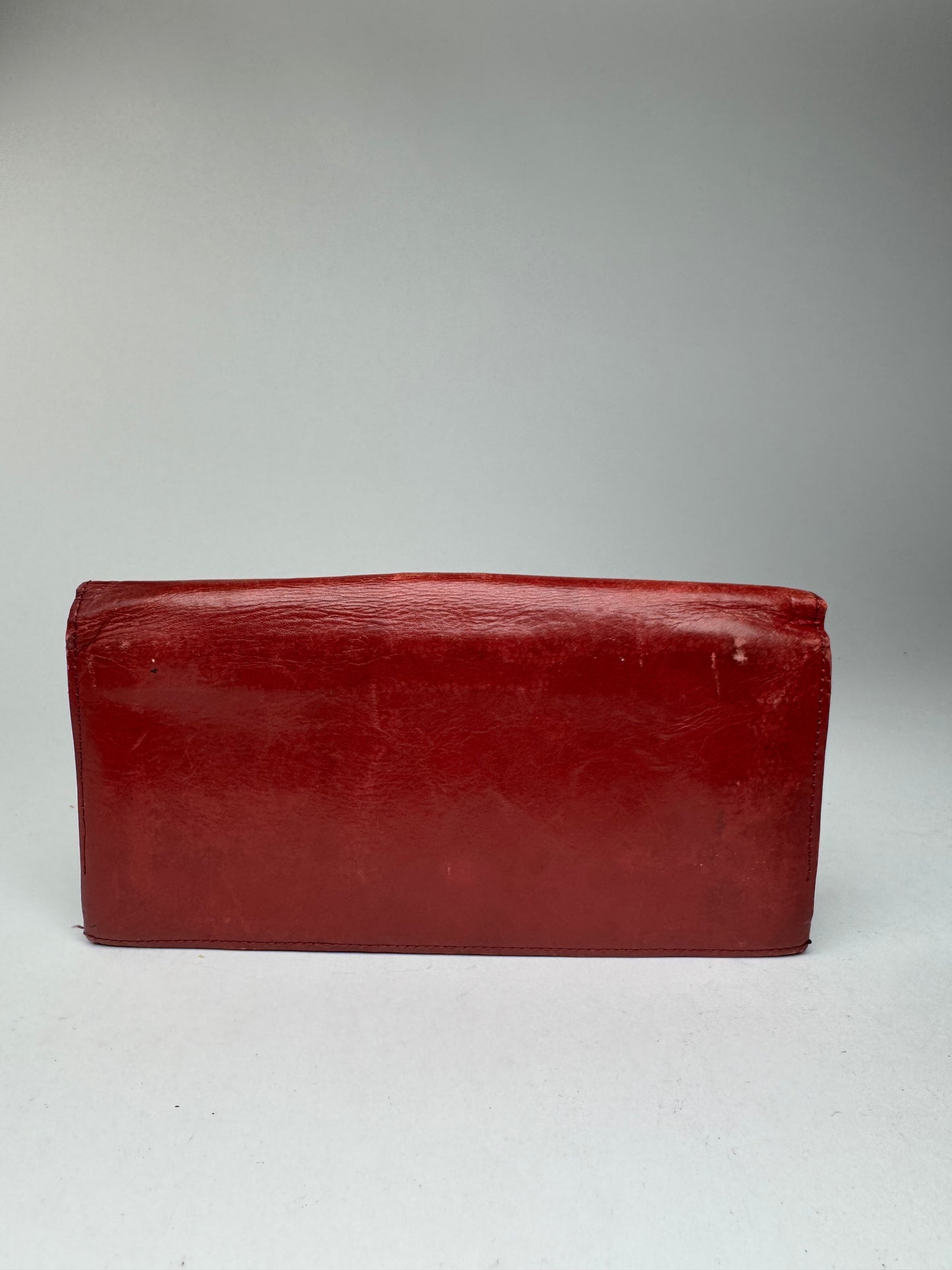 Vintage Givenchy Leather wallet red