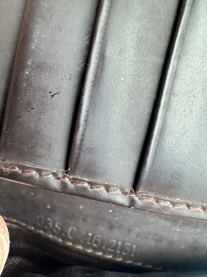 Vintage Gucci Jackie Monogram Wallet Brown Black