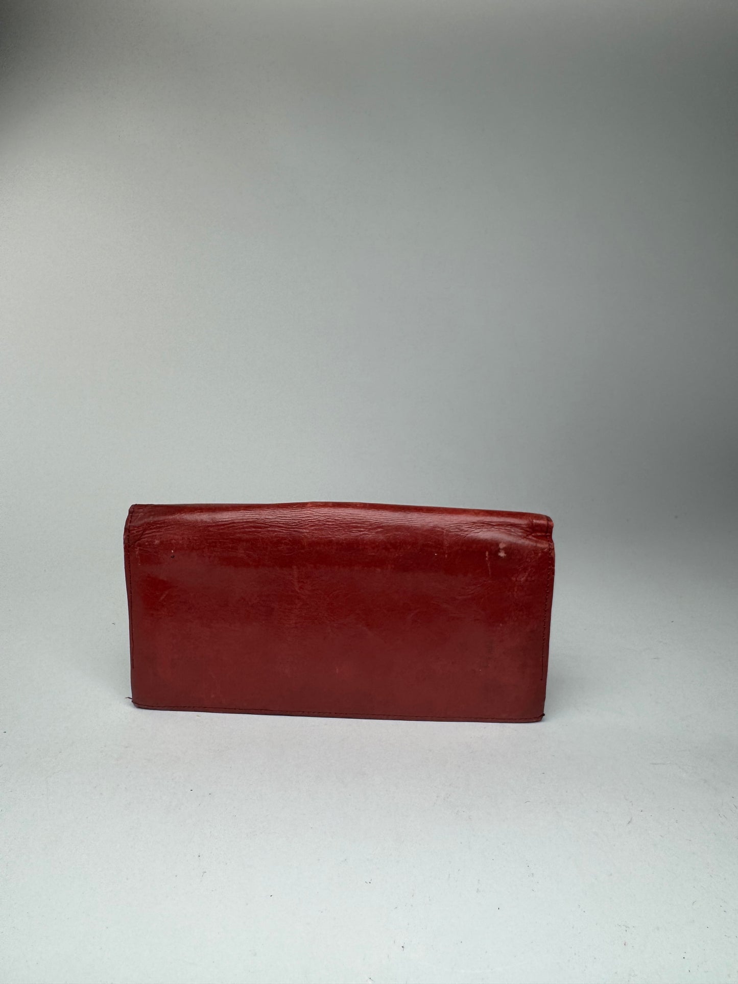 Vintage Givenchy Leather wallet red