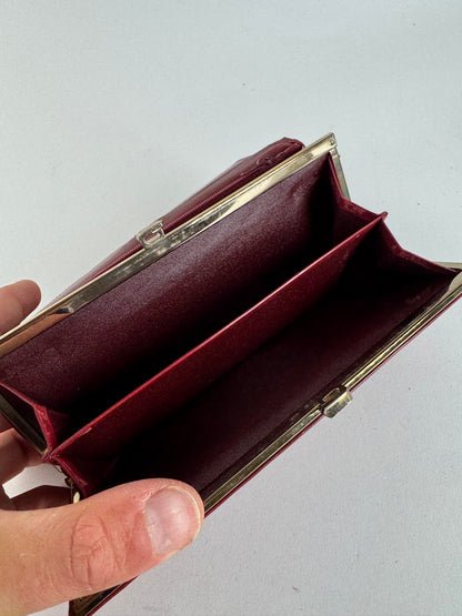 Vintage Givenchy Leather wallet red