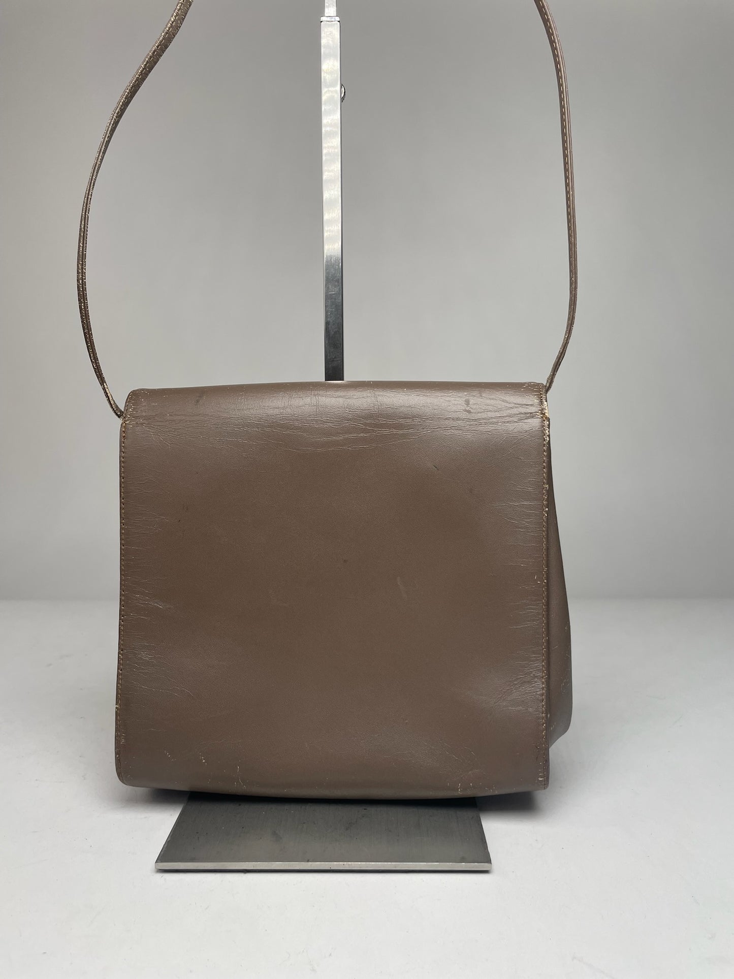 Vintage  Givenchy 4G Leather Bag Brown