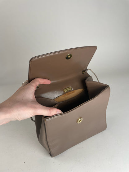 Vintage  Givenchy 4G Leather Bag Brown