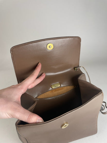 Vintage  Givenchy 4G Leather Bag Brown