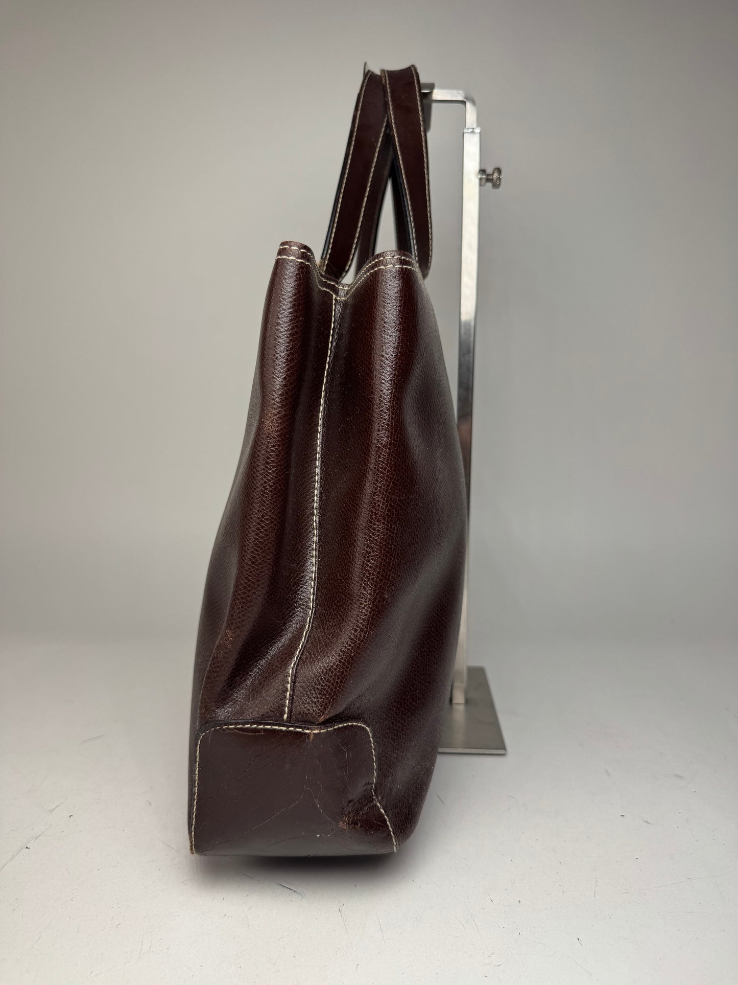 Vintage Givenchy Leather Handbag Brown