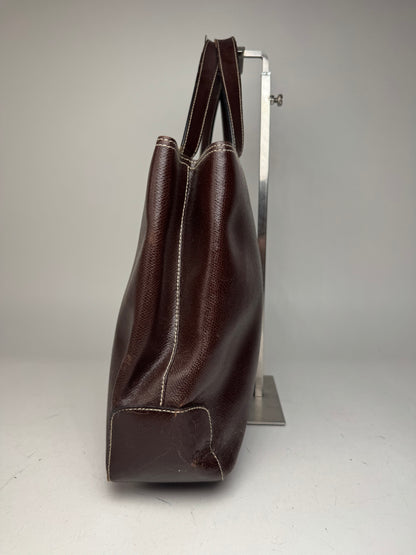 Vintage Givenchy Leather Handbag Brown