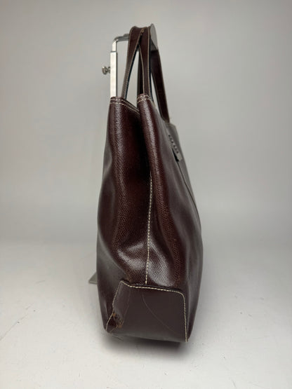 Vintage Givenchy Leather Handbag Brown