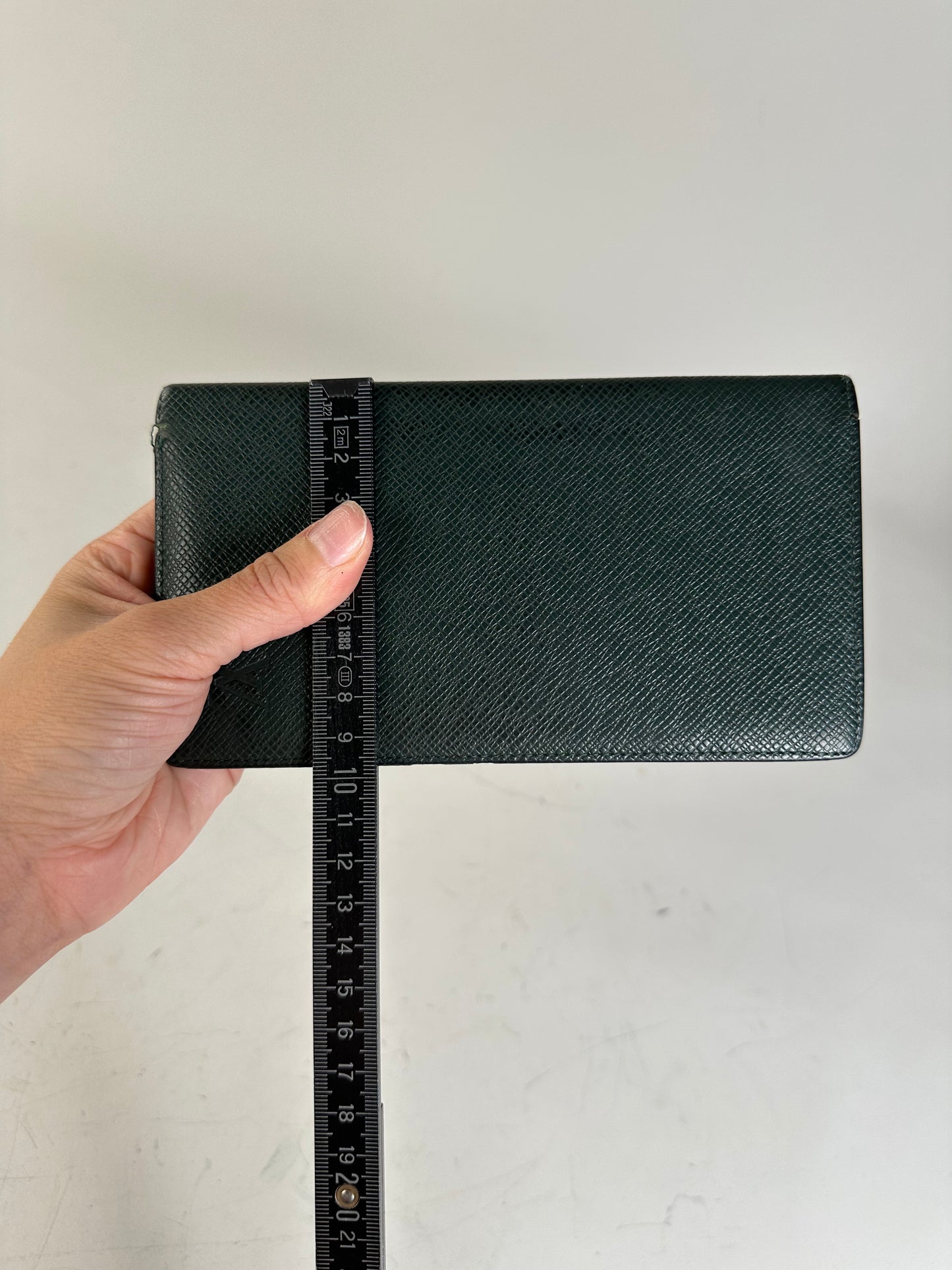 Vintage Louis Vuitton Epi Leather Wallet Dark Green