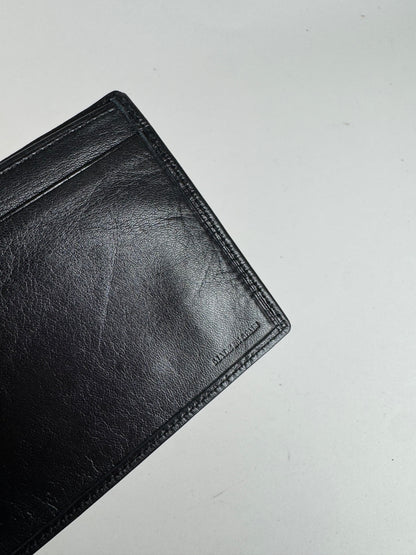 Vintage Loewe Madrid Flapable leather wallet black