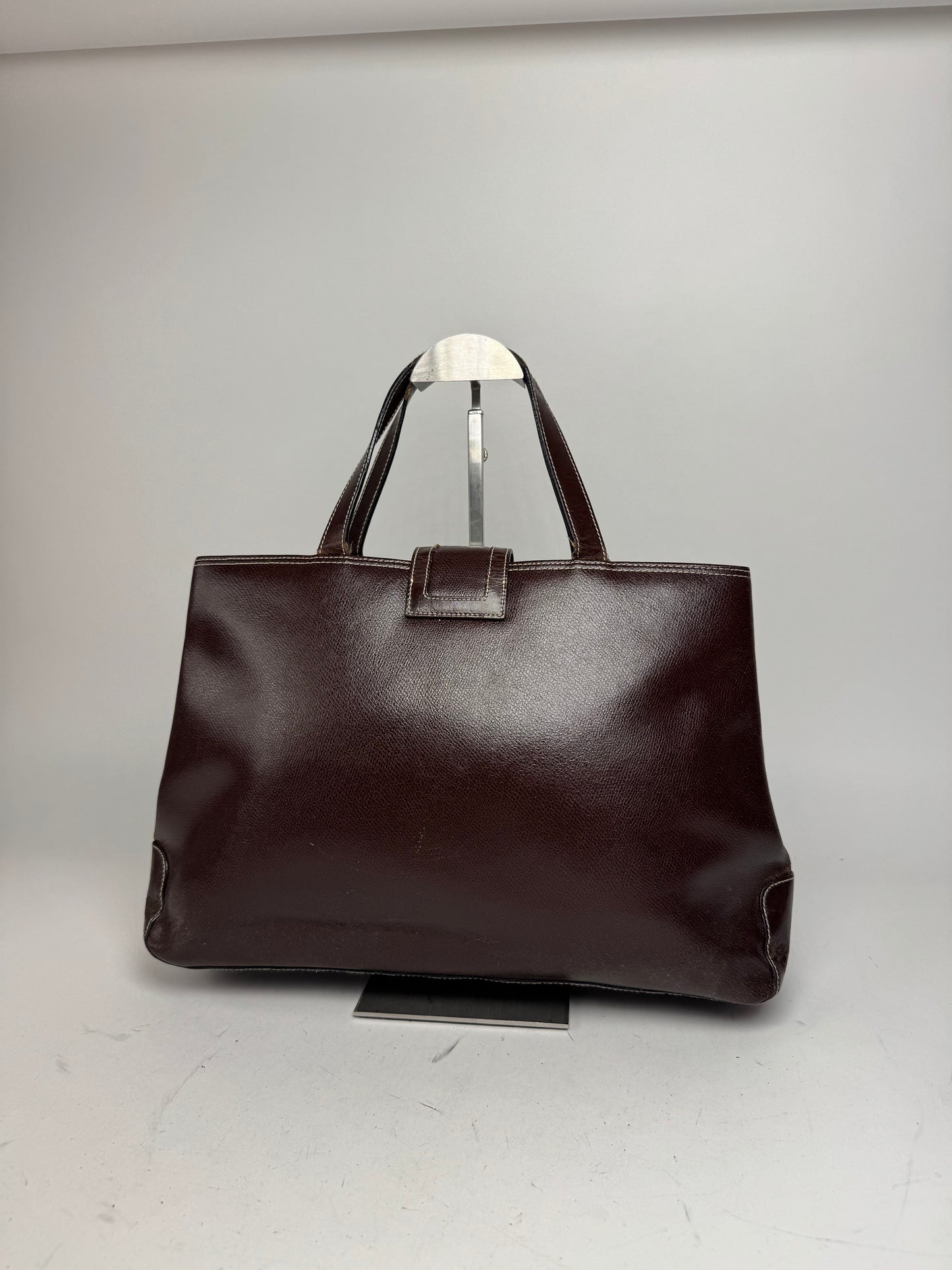 Vintage Givenchy Leather Handbag Brown