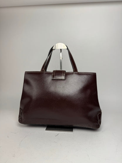 Vintage Givenchy Leather Handbag Brown