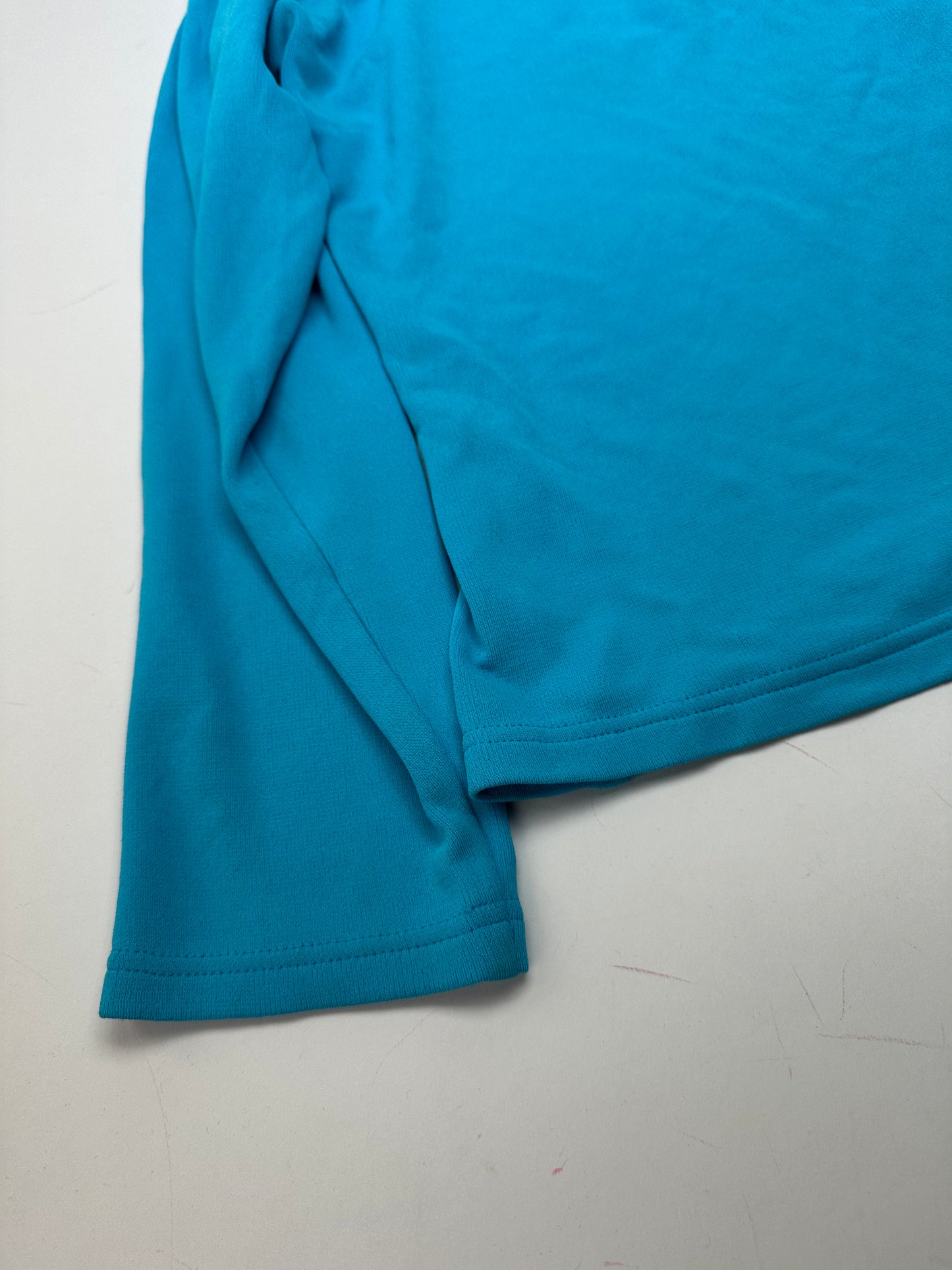 Vintage Christian Dior Boat Neck Knit Top Turquoise L