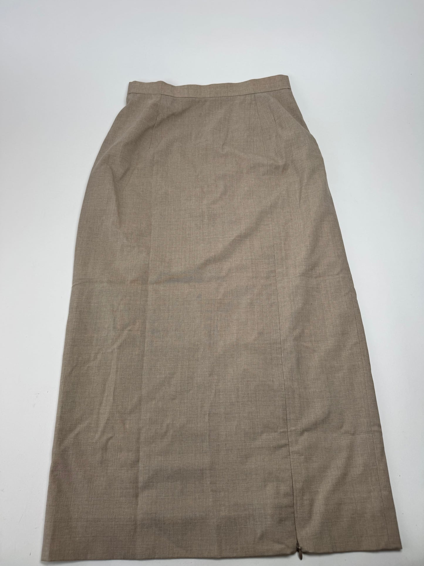 Vintage Givenchy Wool Skirt Gray 38/M
