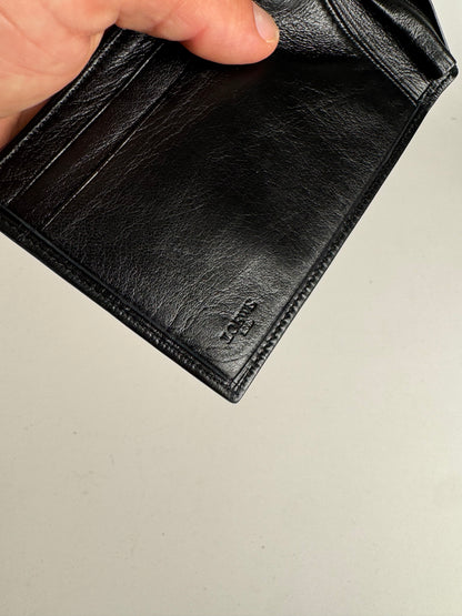 Vintage Loewe Madrid Flapable leather wallet black