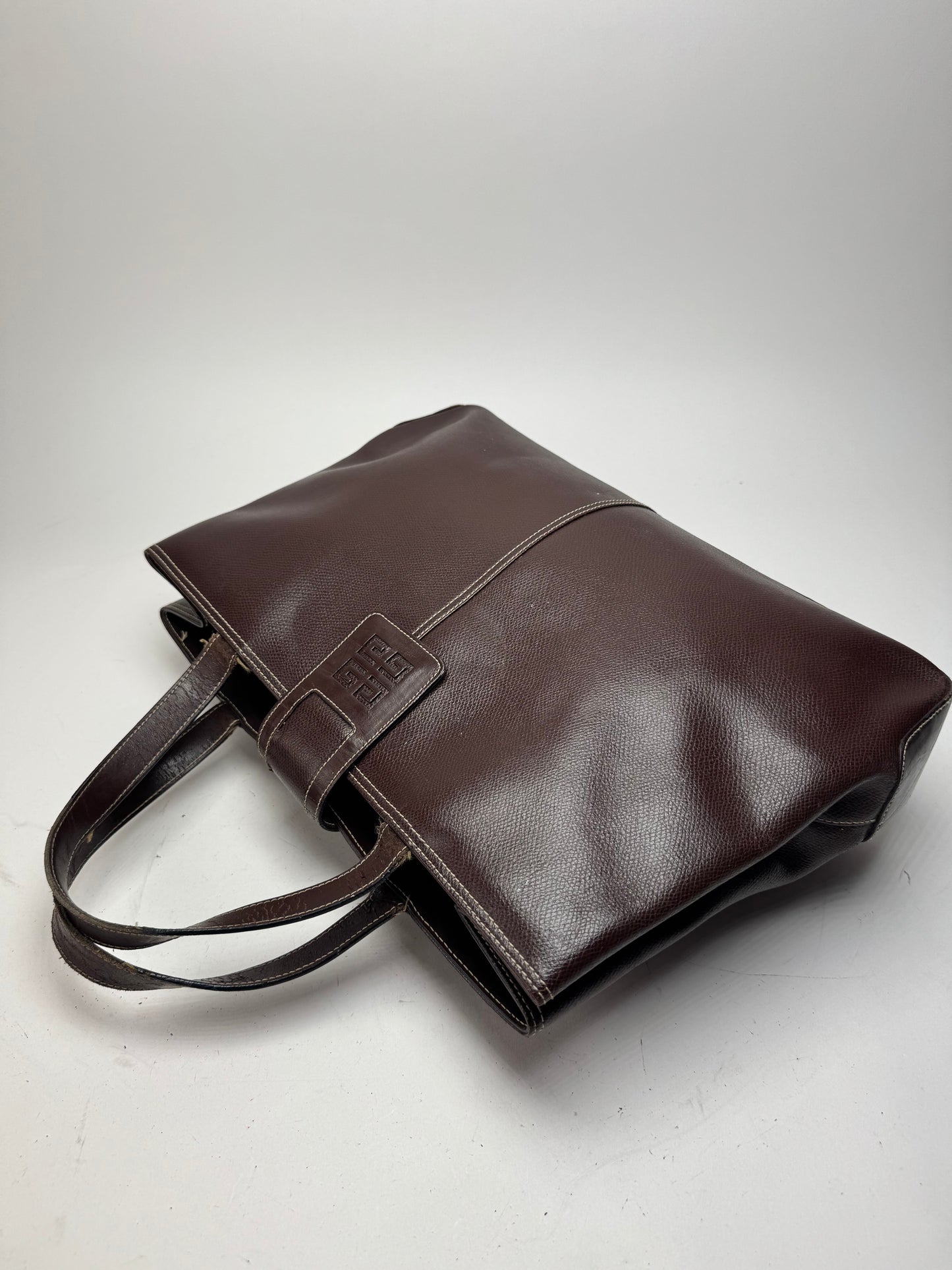 Vintage Givenchy Leather Handbag Brown