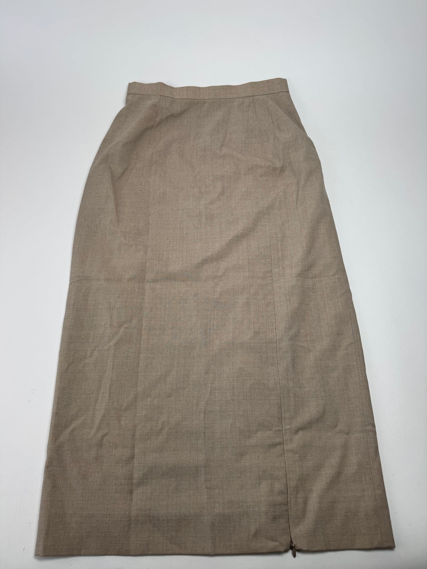 Vintage Givenchy Wool Skirt Gray 38/M