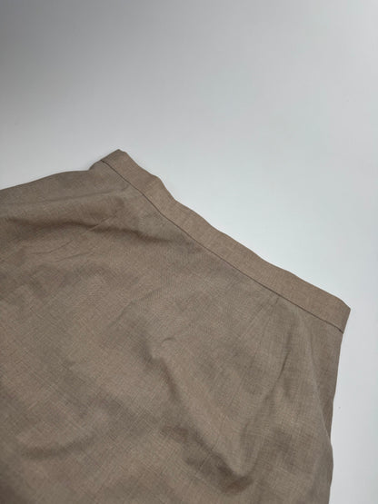 Vintage Givenchy Wool Skirt Gray 38/M