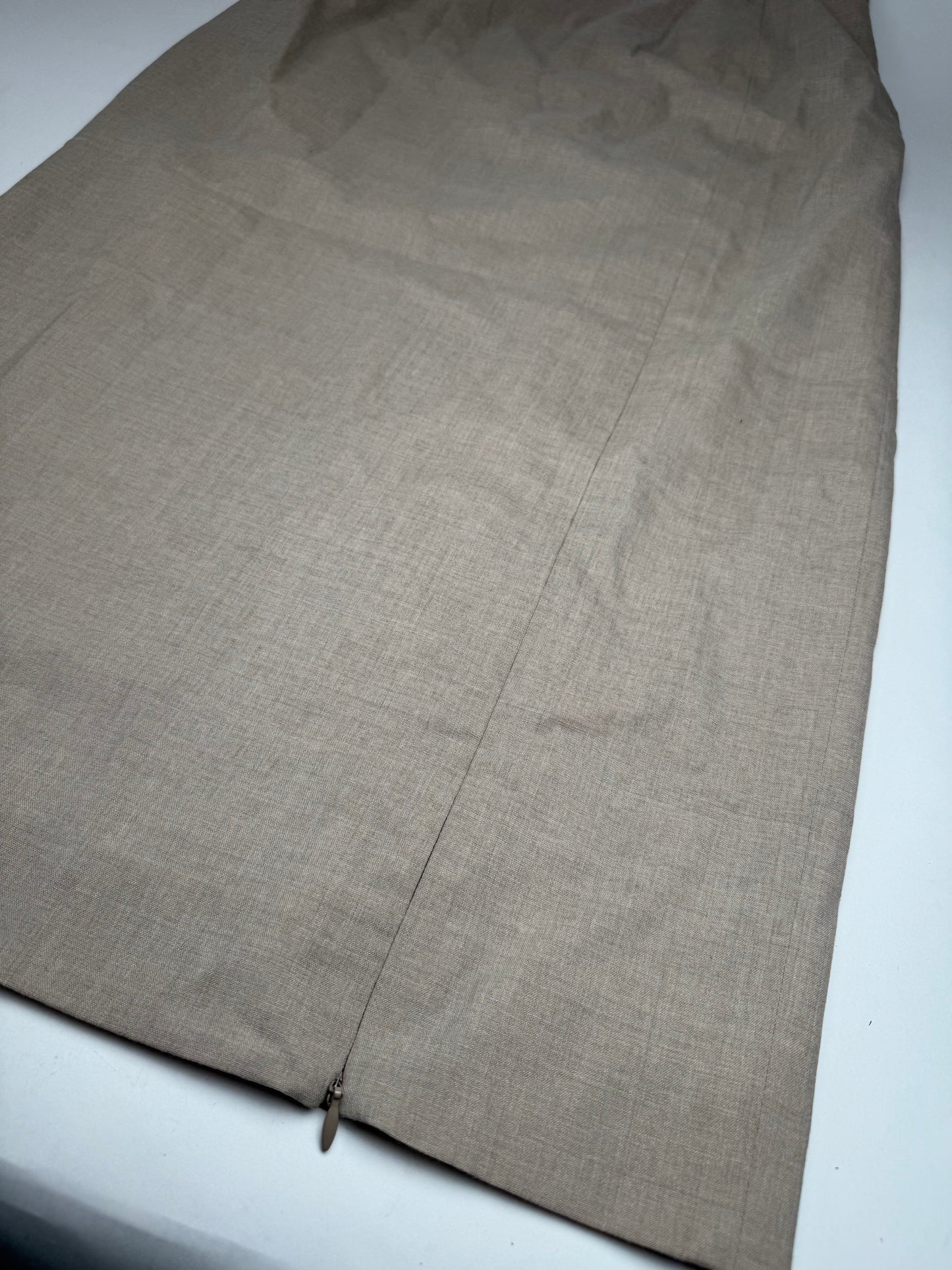 Vintage Givenchy Wool Skirt Gray 38/M