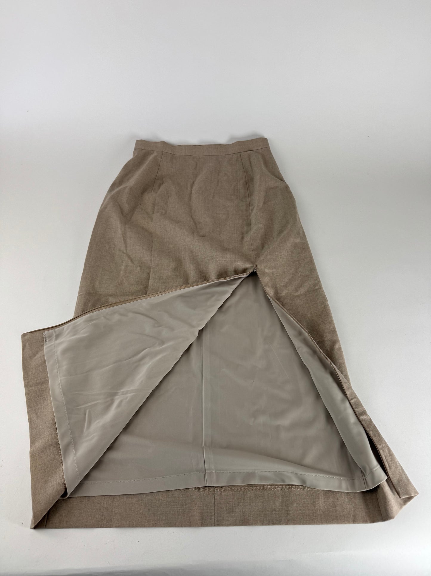 Vintage Givenchy Wool Skirt Gray 38/M