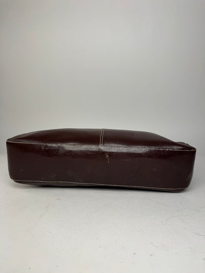 Vintage Givenchy Leather Handbag Brown