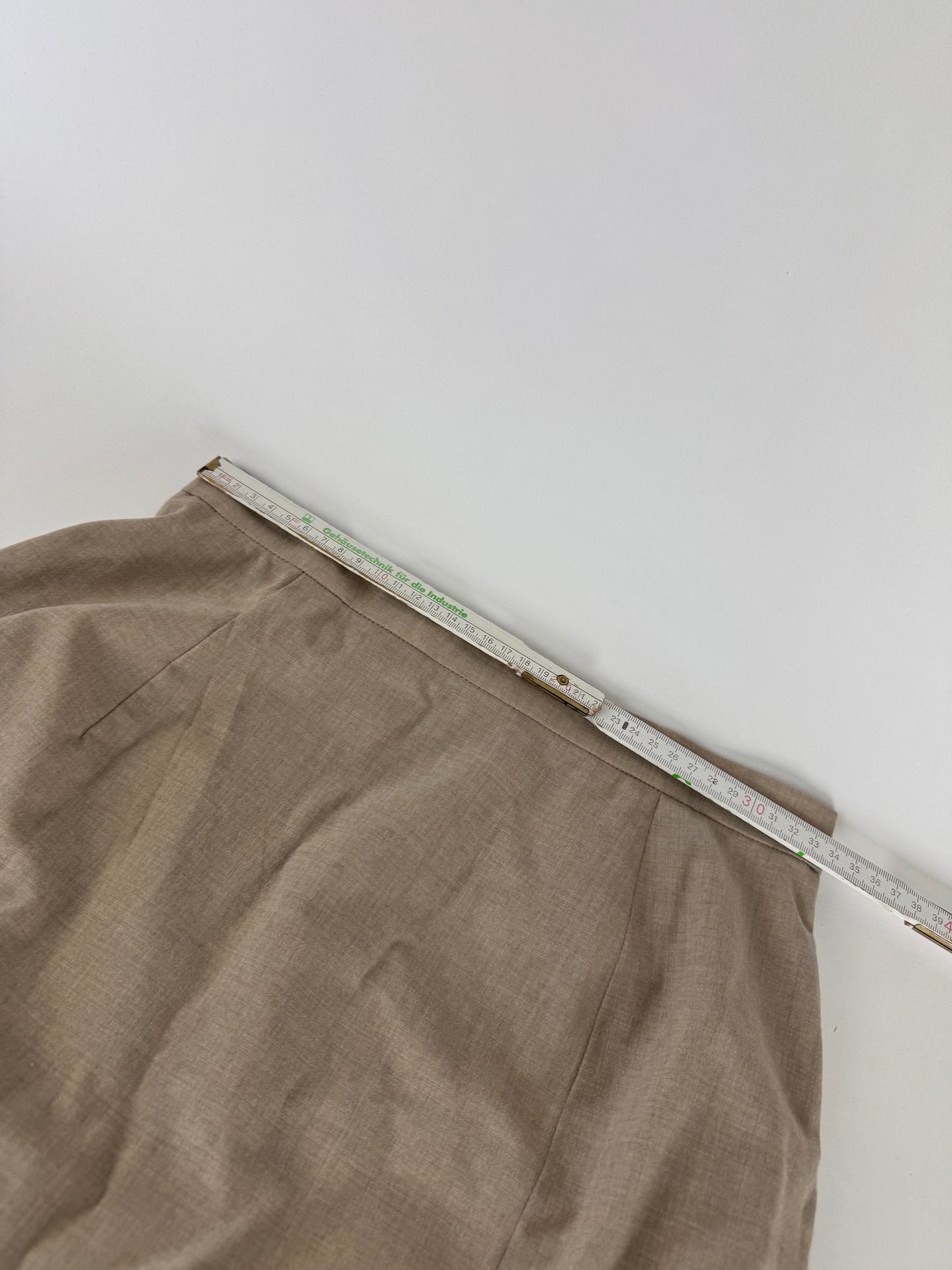 Vintage Givenchy Wool Skirt Gray 38/M