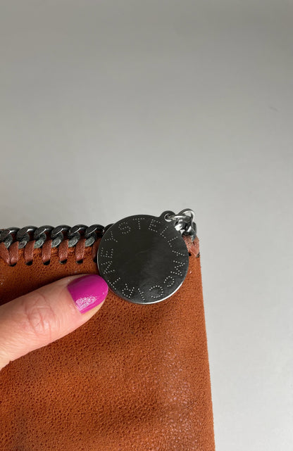 Vintage Stella Mc Cartney Vegan Leather Long Wallet Orange