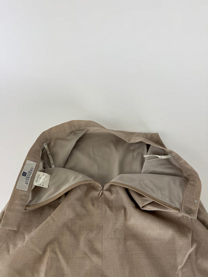 Vintage Givenchy Wool Skirt Gray 38/M