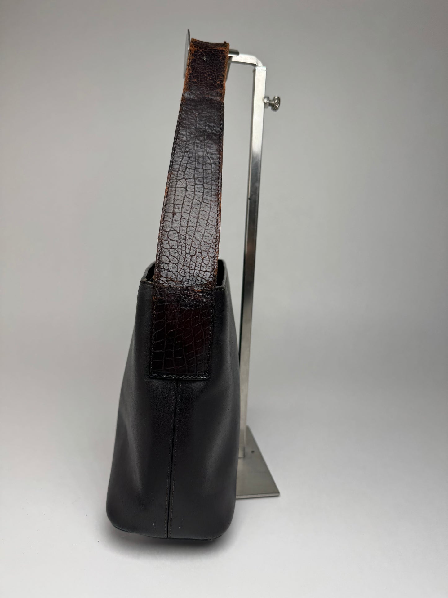 Sac en cuir vintage Céline marron