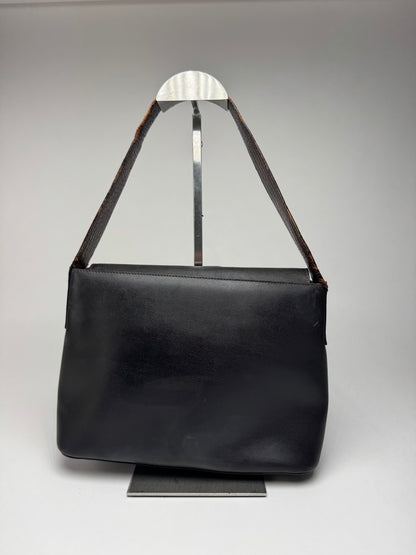 Sac en cuir vintage Céline marron