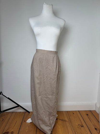 Vintage Givenchy Wool Skirt Gray 38/M