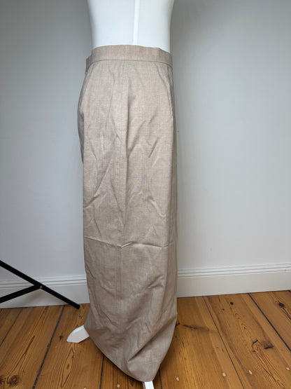Vintage Givenchy Wool Skirt Gray 38/M